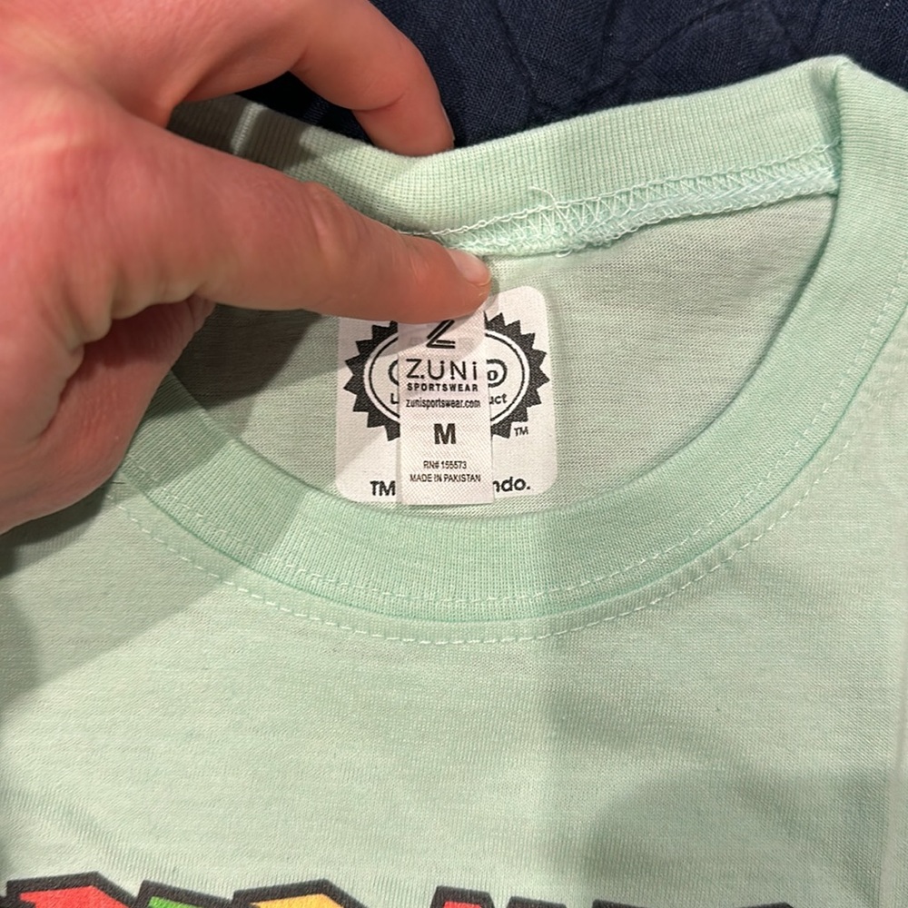 NWOT girls medium Super Mario shirt - Picture 2 of 3